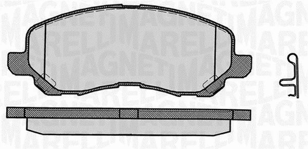 Brake Pad Set, disc brake (363916060338)