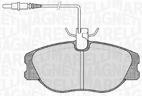 Brake Pad Set, disc brake (363916060787)