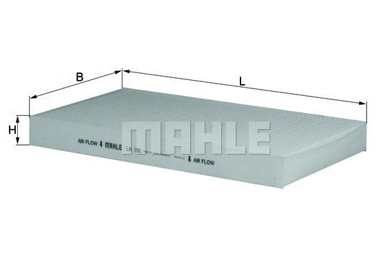 Filter, cabin air (154064188000)