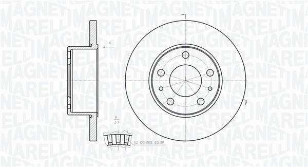 Brake Disc (361302040255)