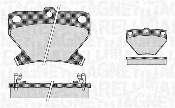 Brake Pad Set, disc brake (363916060593)