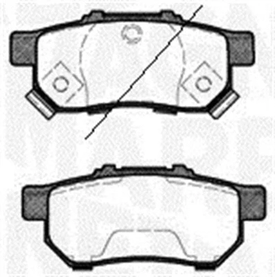 Brake Pad Set, disc brake (363916060460)