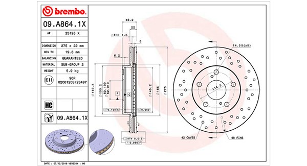 Brake Disc (360406144002)