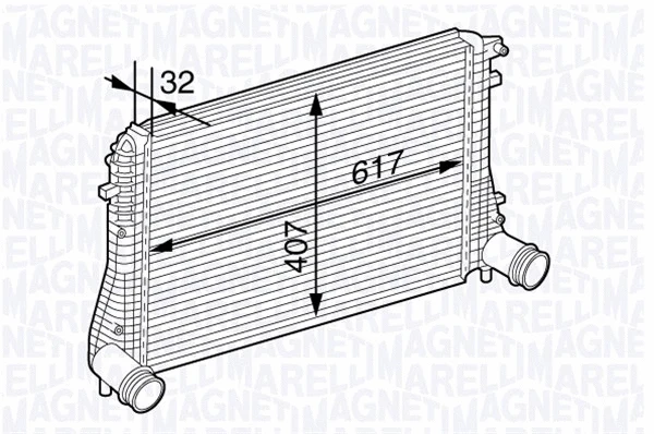 Charge Air Cooler (351319202840)