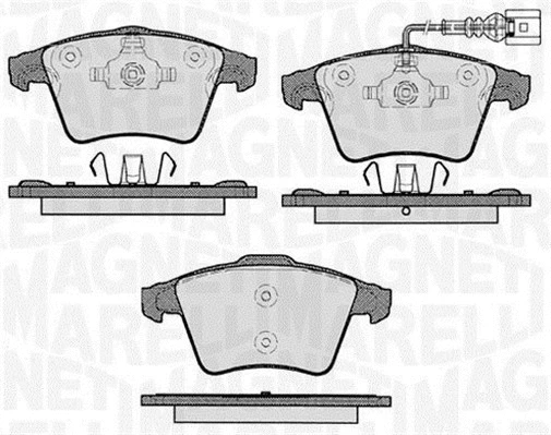 Brake Pad Set, disc brake (363916060413)