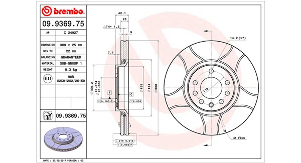 Brake Disc (360406039705)