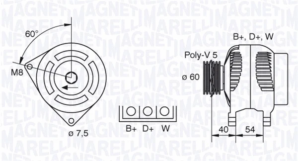 Alternator (063341730010)