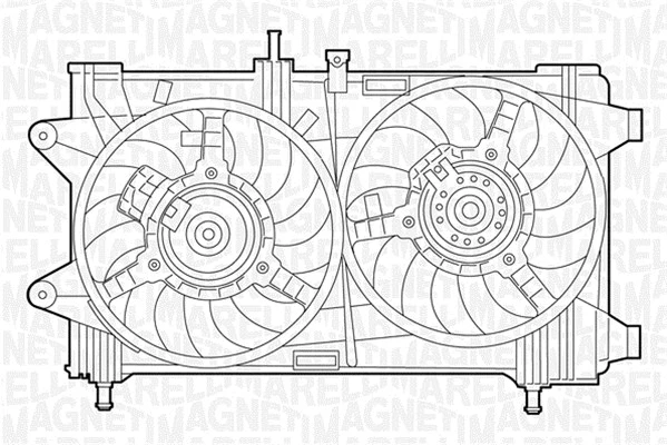 Fan, engine cooling (069422046010)
