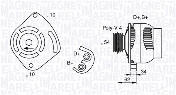 Alternator (063377031010)