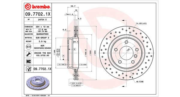 Brake Disc (360406016802)