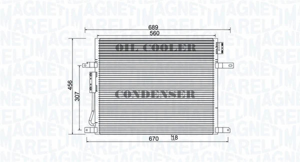 Condenser, air conditioning (350203967000)