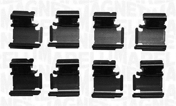 Accessory Kit, disc brake pad (363915110040)
