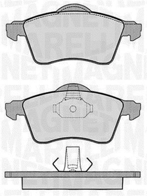 Brake Pad Set, disc brake (363916060418)