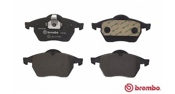 Brake Pad Set, disc brake (363700459022)
