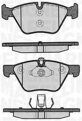 Brake Pad Set, disc brake (363916060160)