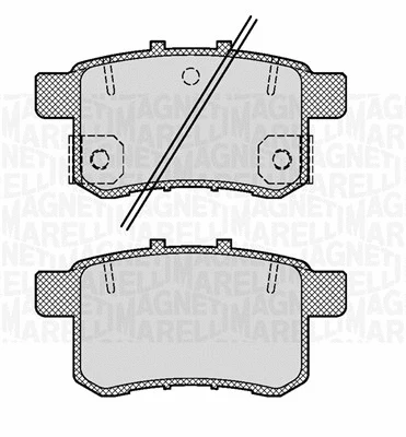 Brake Pad Set, disc brake (363916060704)