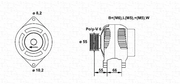 Alternator (943355024010)