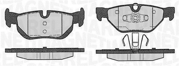 Brake Pad Set, disc brake (363916060149)