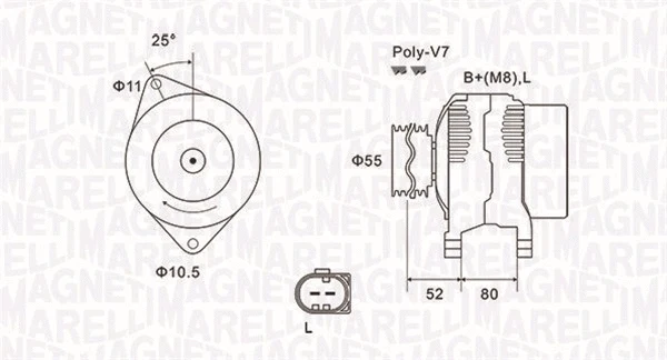 Alternator (063731837010)