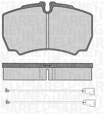 Brake Pad Set, disc brake (363916060474)