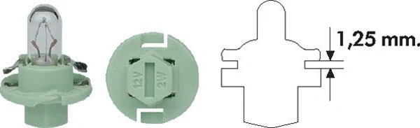 Bulb, instrument lighting (002053100000)