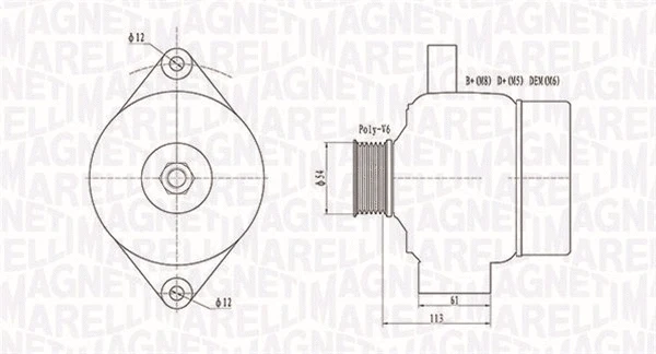 Alternator (063731952010)