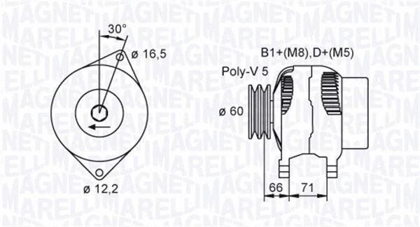 Alternator (063730035010)