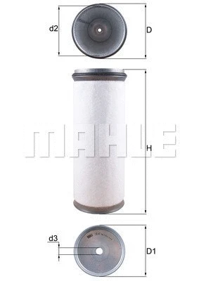 Secondary Air Filter (154098578970)