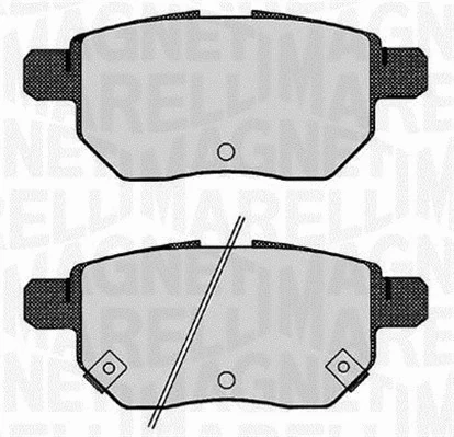 Brake Pad Set, disc brake (363916060630)