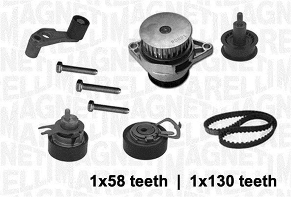 Water Pump & Timing Belt Kit (341403680002)