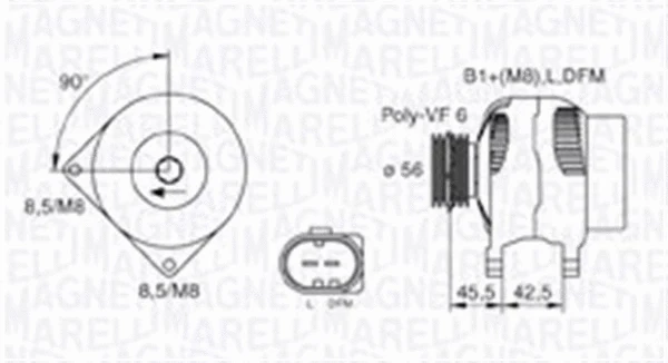 Alternator (063730001010)