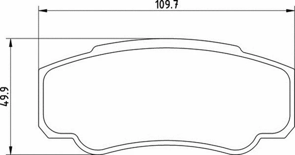 Brake Pad Set, disc brake (363700201356)