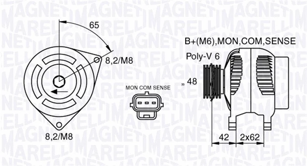 Alternator (063377409010)