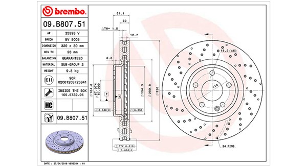 Brake Disc (360406114801)