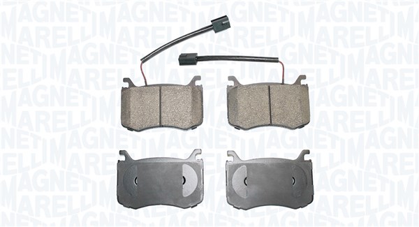 Brake Pad Set, disc brake (363916061108)