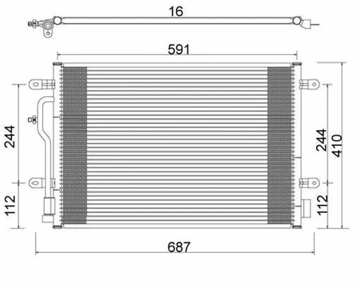 Condenser, air conditioning (359003220090)