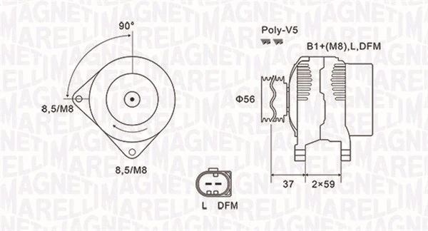 Alternator (063731541010)