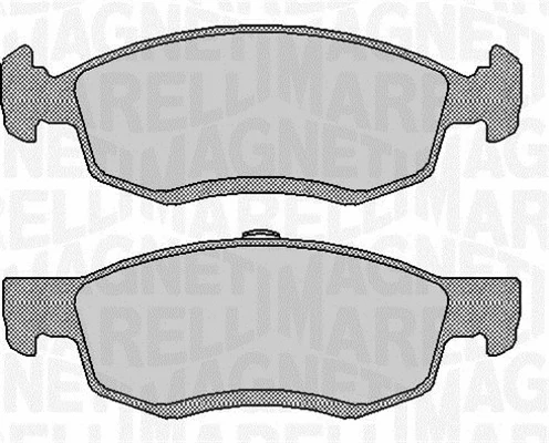Brake Pad Set, disc brake (363916060545)