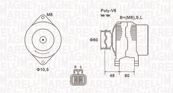 Alternator (063731607010)