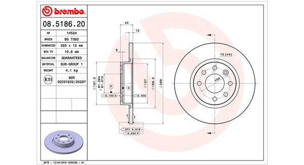 Brake Disc (360406051000)