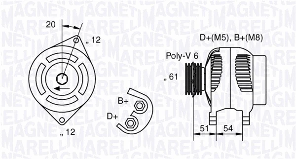 Alternator (063321862010)