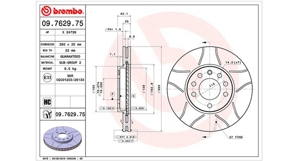 Brake Disc (360406038805)