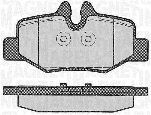 Brake Pad Set, disc brake (363916060330)