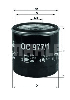 Oil Filter (154705818560)