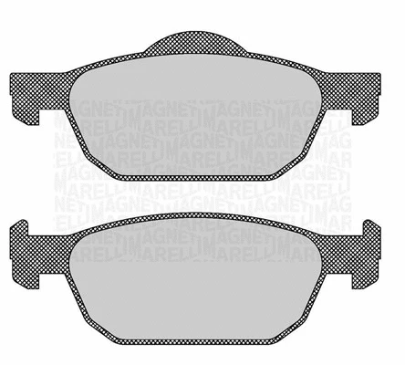 Brake Pad Set, disc brake (363916060706)