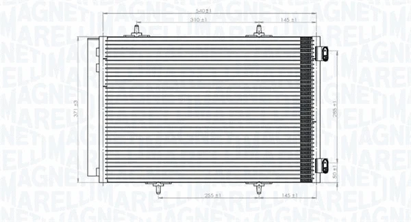 Condenser, air conditioning (350203822000)
