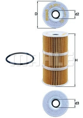 Oil Filter (154705313320)