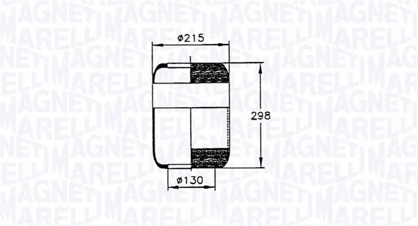 Bellow, air suspension (030607020035)