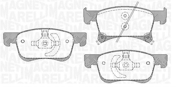 Brake Pad Set, disc brake (363916060814)