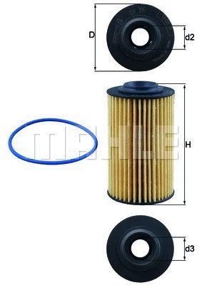 Oil Filter (154703773900)